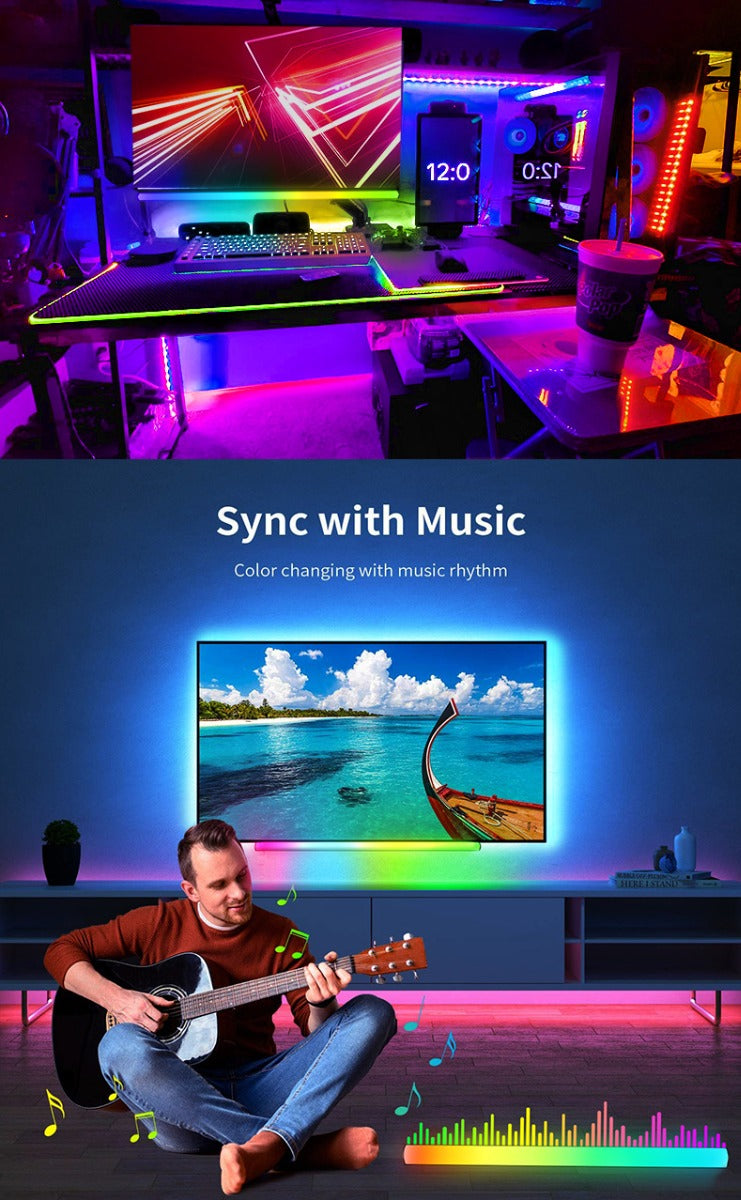 RGB LED Monitor Light Bar