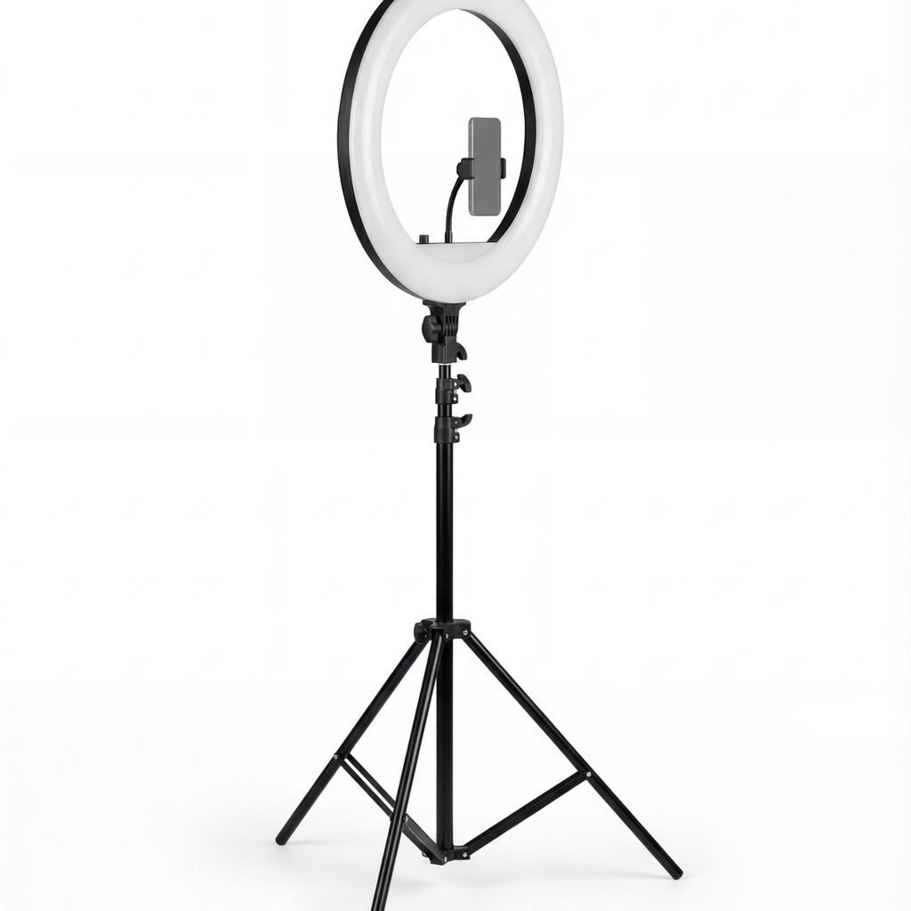 18-Inch Professional Ring Light with Tripod Stand