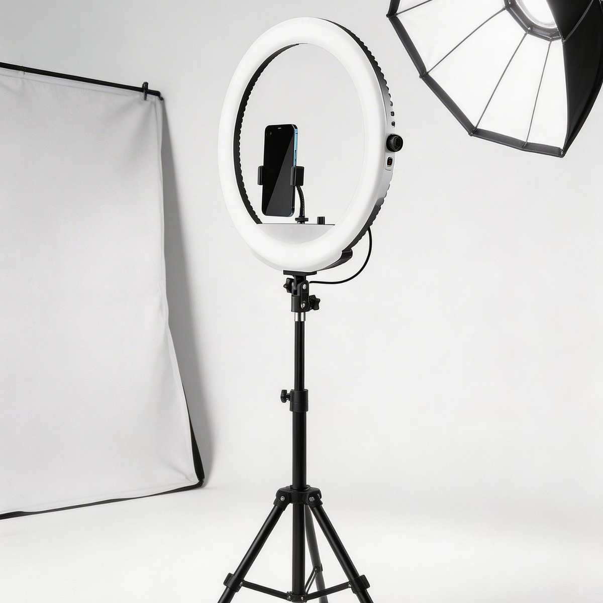 18-Inch Professional Ring Light with Tripod Stand