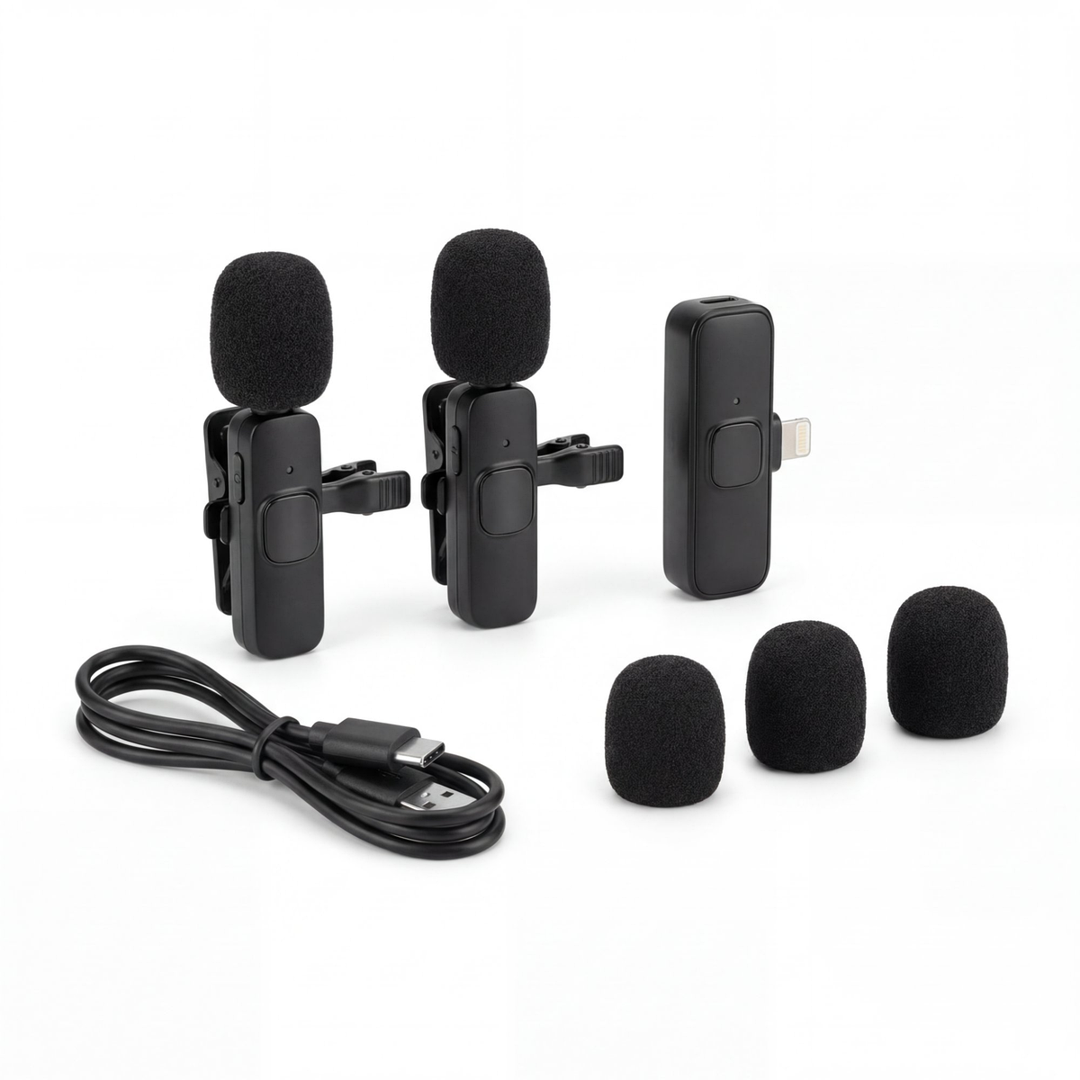 Wireless Lavalier Mic Dual Pack